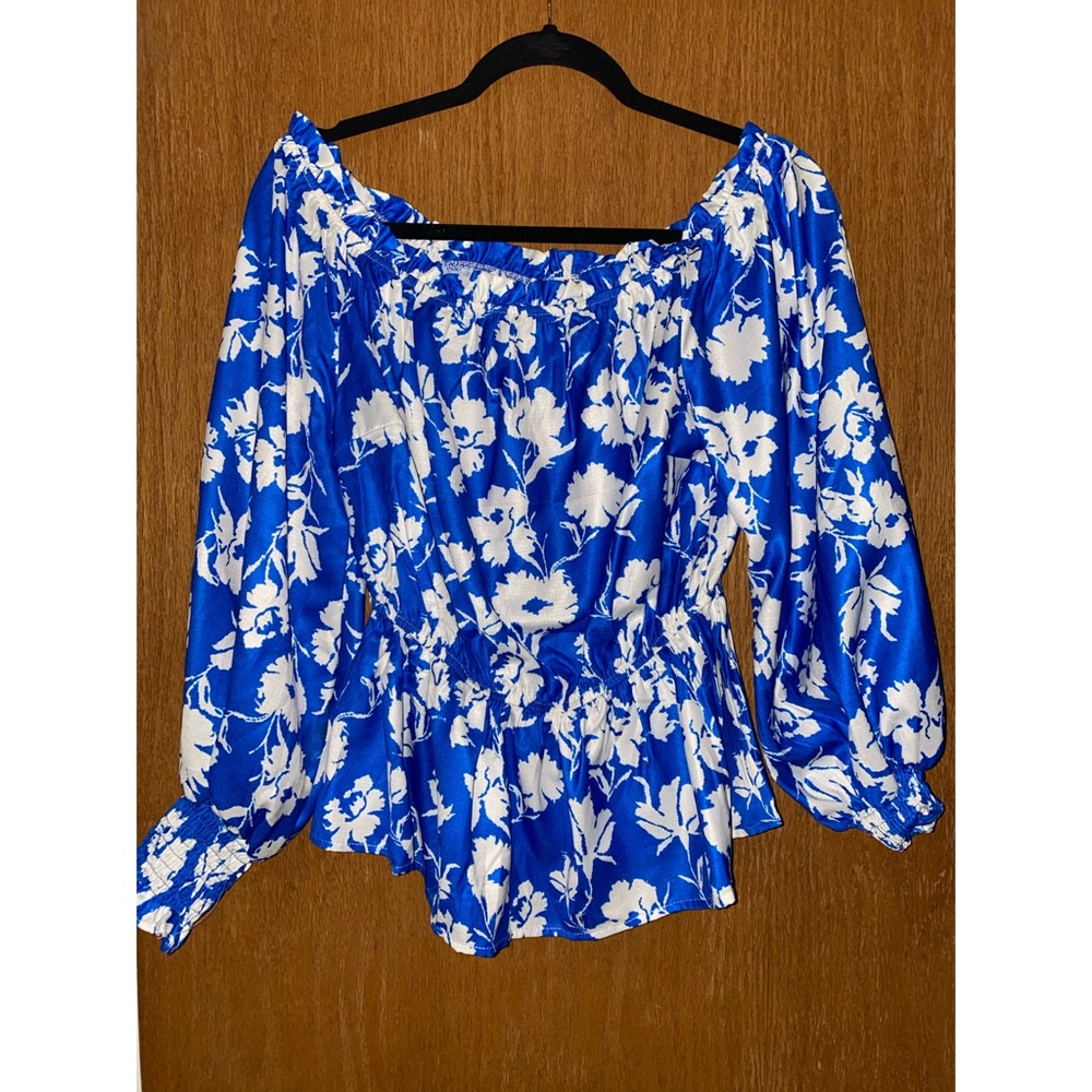 Pink Lily Boutique floral blouse
